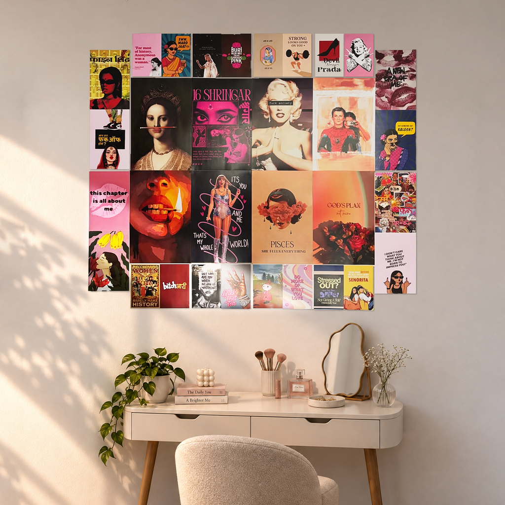 THE GIRL WALL | THE ROOM SETUP BLUMUN