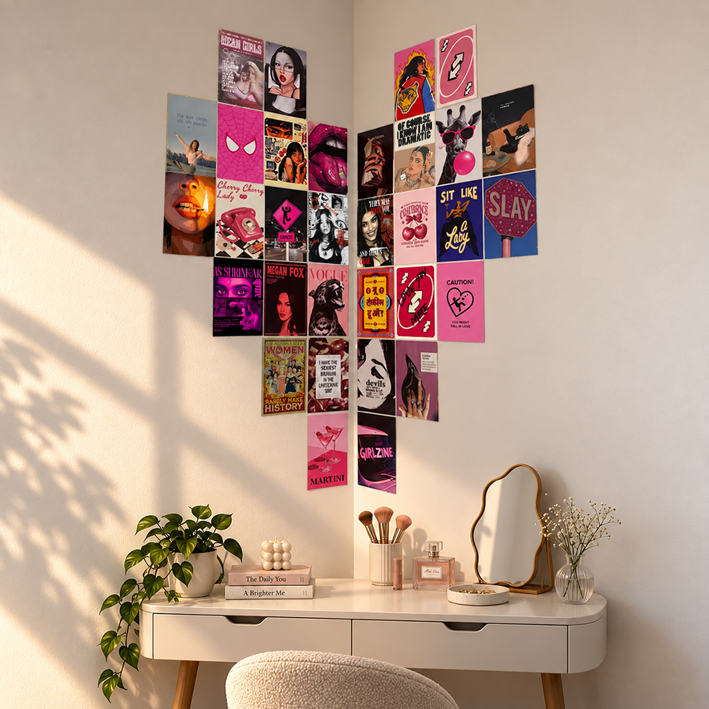 GIRL POWER WALL | THE ROOM SETUP BLUMUN