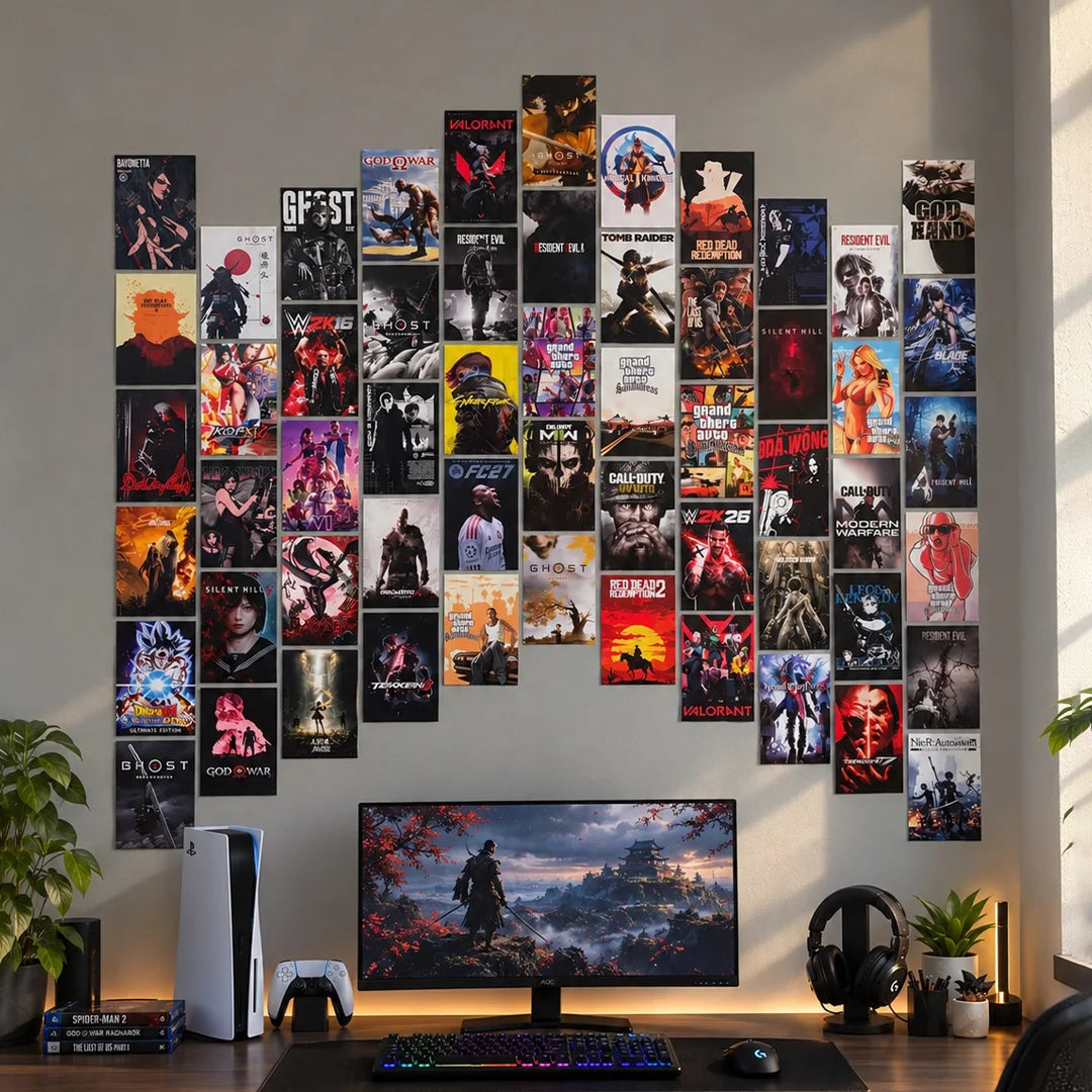 GAMING WALL | THE ROOM SETUP BLUMUN