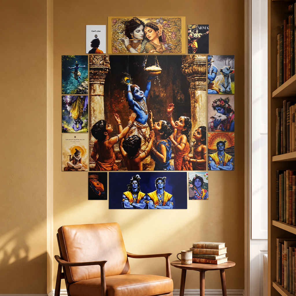 KRISHNA WALL | THE ROOM SETUP BLUMUN