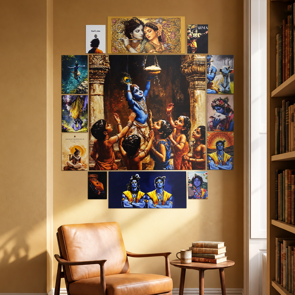 KRISHNA WALL | THE ROOM SETUP BLUMUN