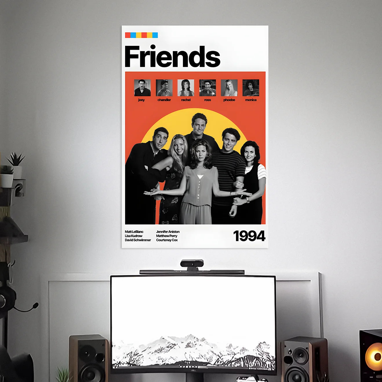 FRIENDS POSTER - 9 | WEB SERIES POSTERS BLUMUN
