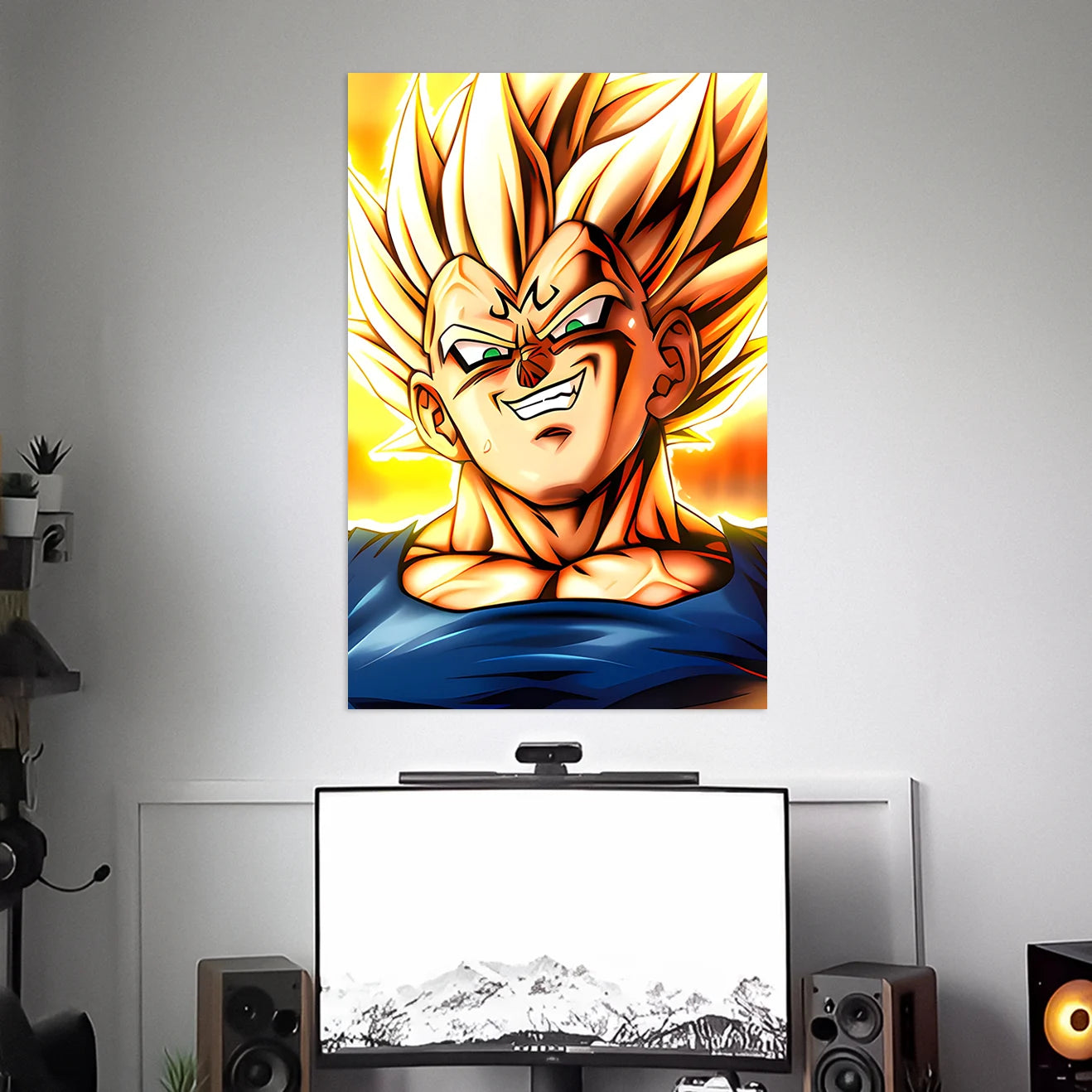MAJIN VEGETA POSTER - 1 | DRAGON BALL Z POSTER | ANIME POSTERS BLUMUN