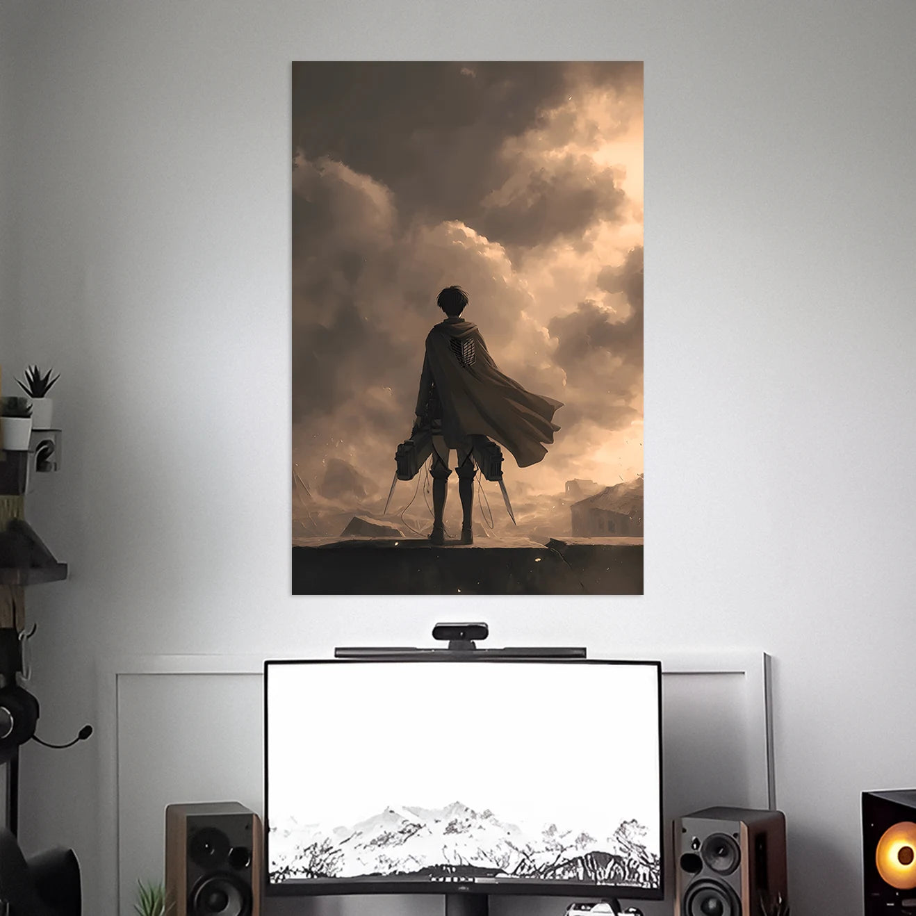 LEVI POSTER - 4 | ATTACK ON TITAN POSTER | ANIME POSTERS BLUMUN