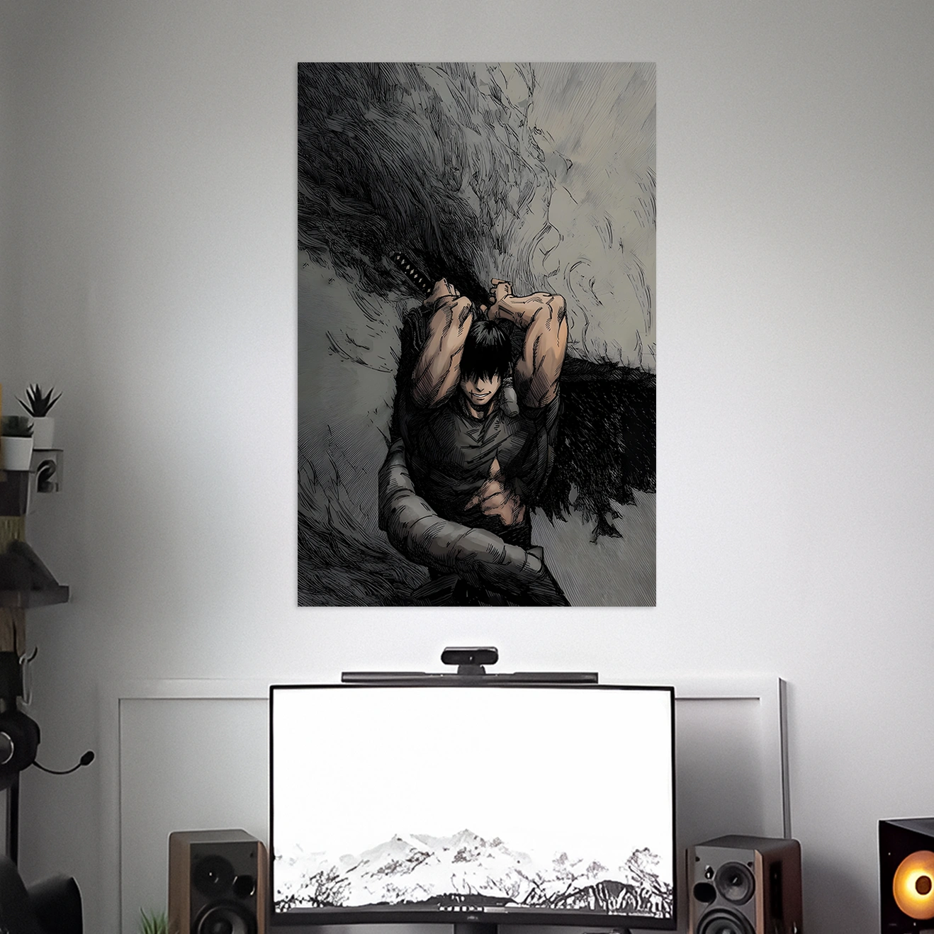 TOJI ZENIN POSTER | JUJUTSU KAISEN POSTER | ANIME POSTER