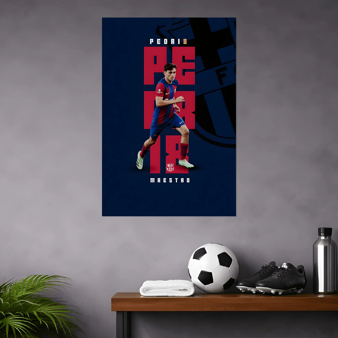 PEDRI GONZALEZ POSTER - 1 | FOOTBALL POSTERS