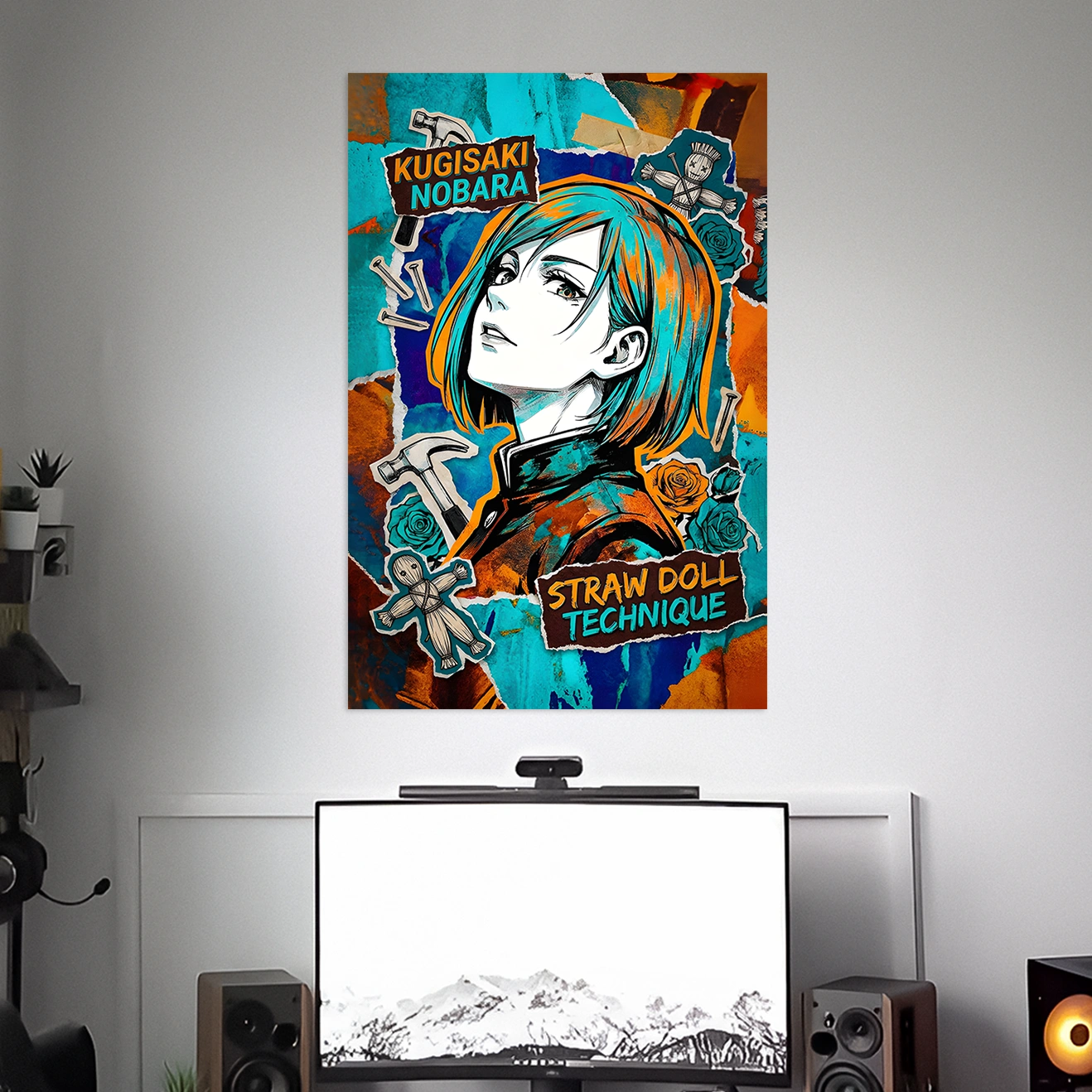NOBARA KUGISAKI POSTER | JUJUTSU KAISEN POSTER | ANIME POSTER