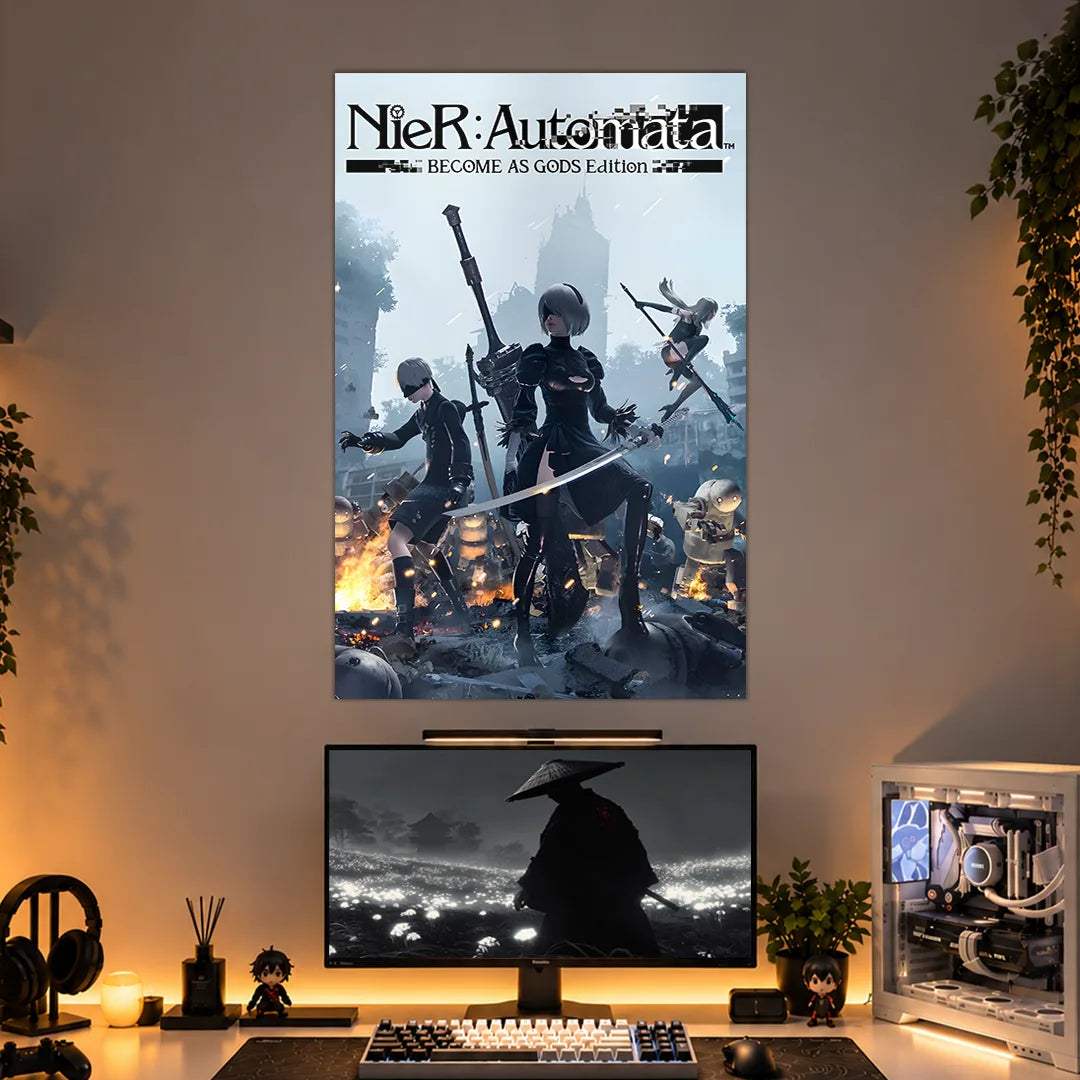 NIER AUTOMATA POSTER - 1 | GAMING ROOM POSTERS BLUMUN
