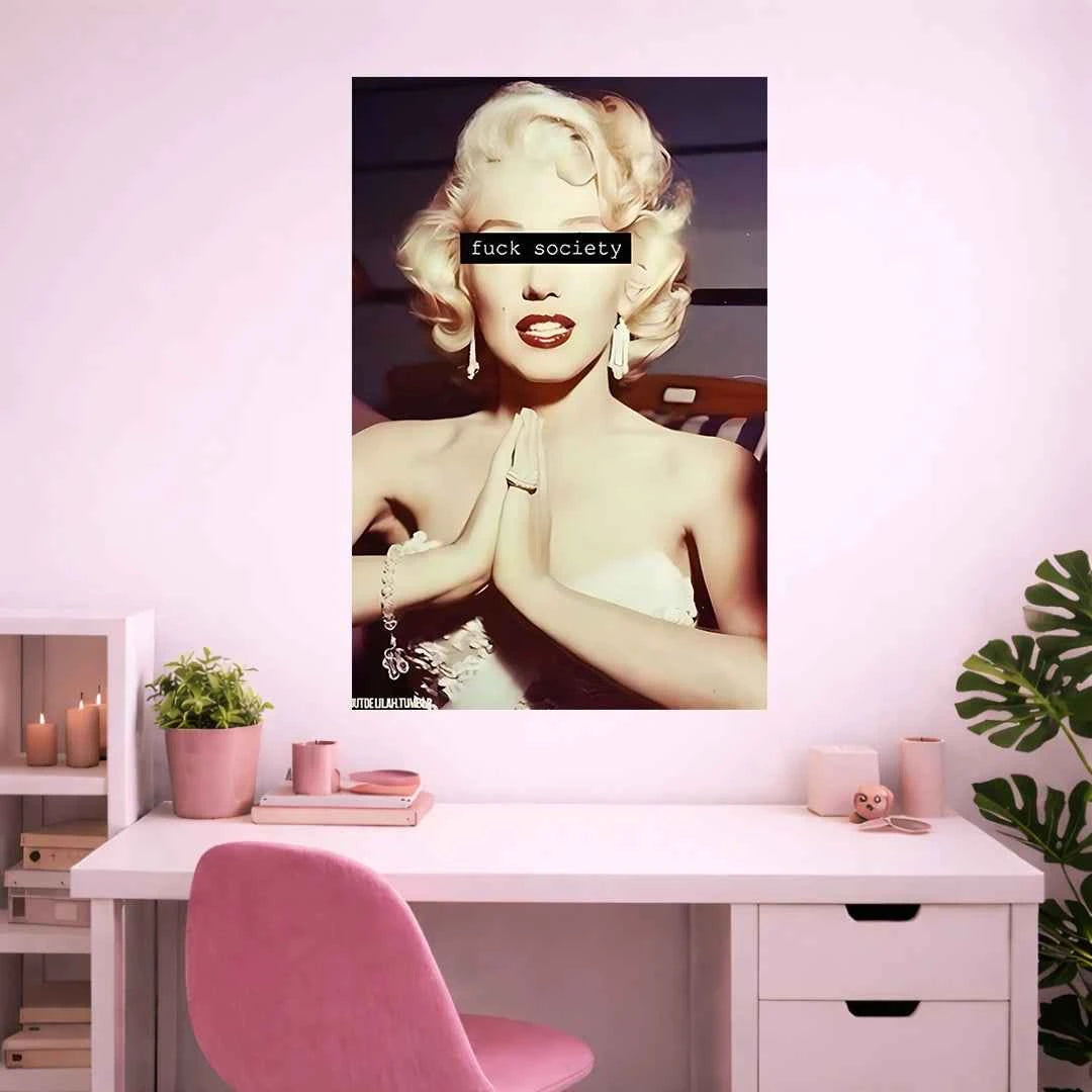 FU*K SOCIETY POSTER | GIRL BOSS POSTER