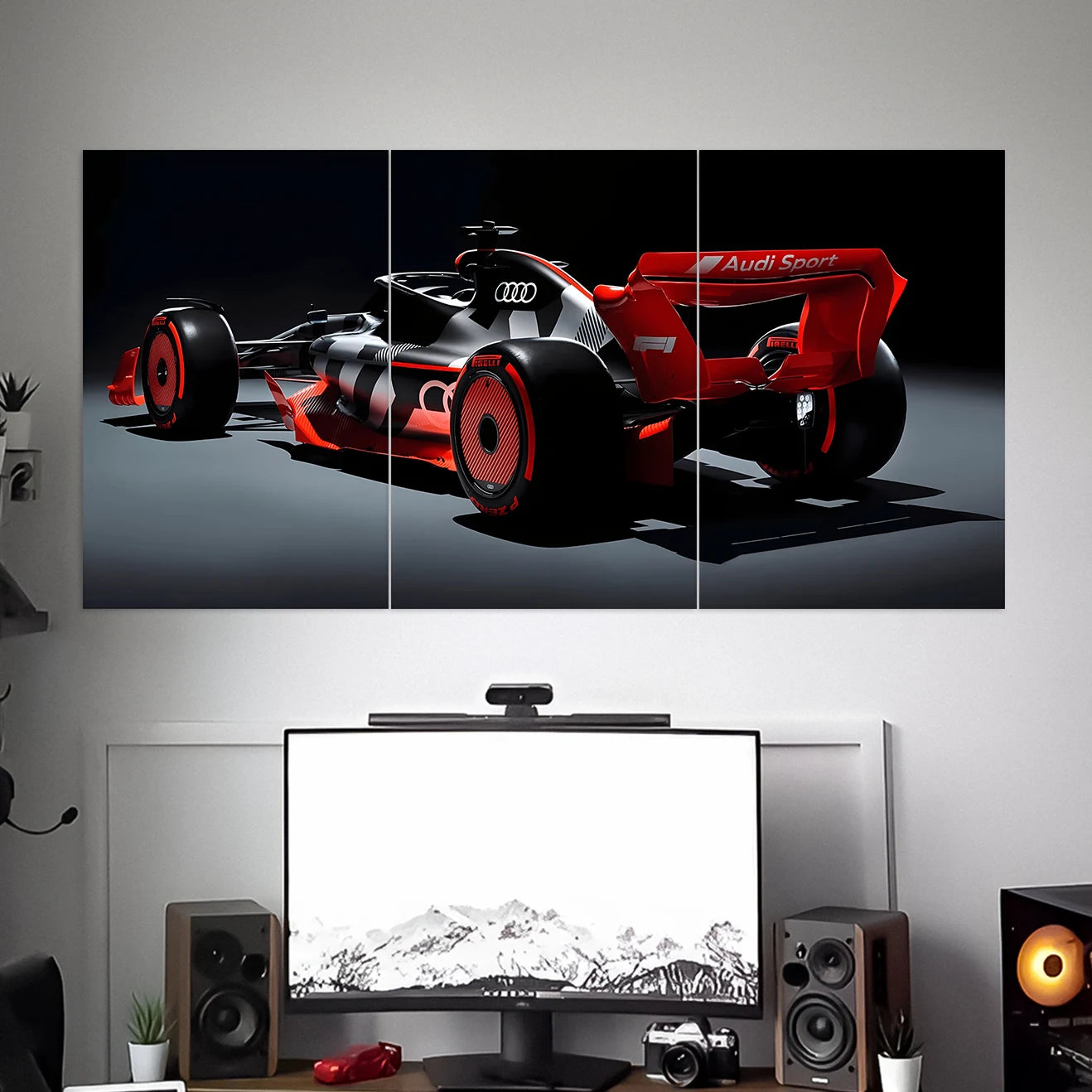F1 POSTER - 4 | CAR POSTERS | 3 PIECE SET BLUMUN