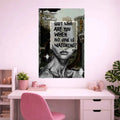 BUT WHO ARE YOU POSTER | GIRL BOSS POSTER