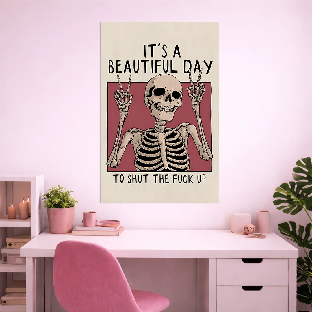 BEAUTIFUL DAY POSTER | GIRL BOSS POSTER