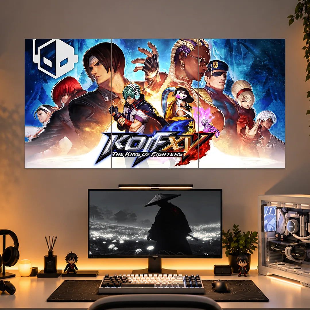 KING OF FIGHTERS 15 POSTER - 1 | GAMING ROOM POSTERS | 3 PIECE SET BLUMUN