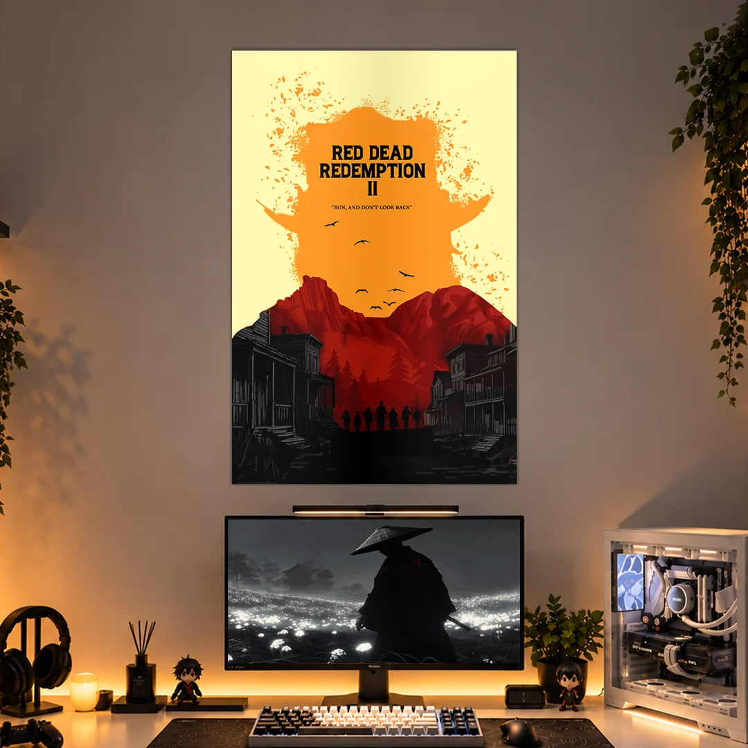RED DEAD REDEMPTION 2 POSTER - 1 | GAMING ROOM POSTERS BLUMUN