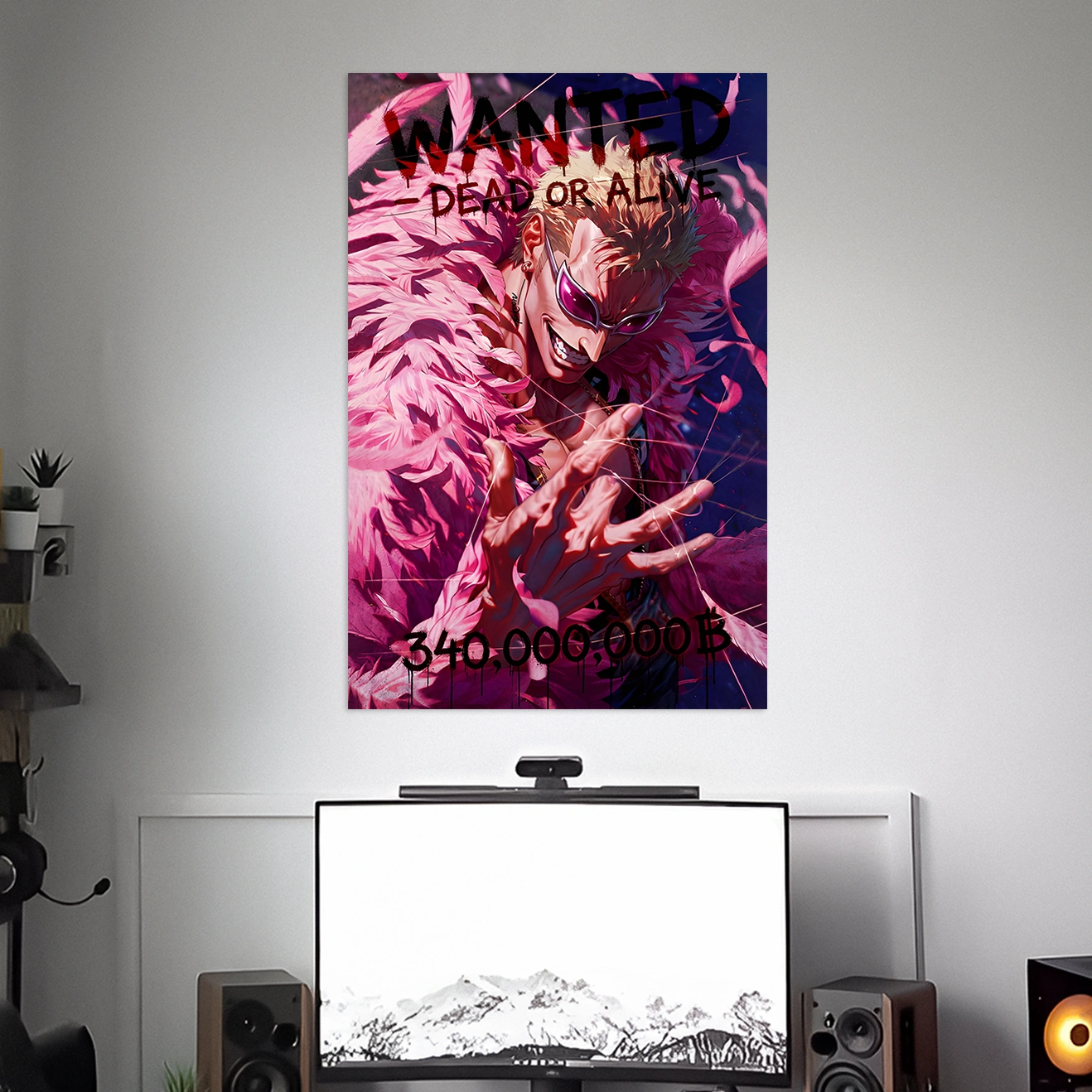 DONQUIXOTE DOFLAMINGO POSTER | ONE PIECE POSTER | ANIME POSTER
