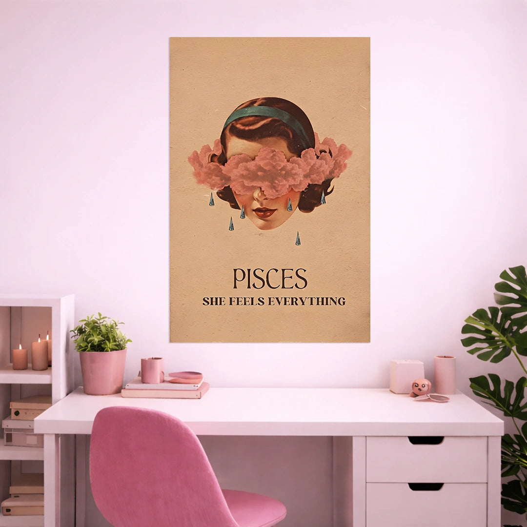 PISCES POSTER | GIRL BOSS POSTER