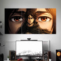 EREN YEAGER POSTER | ATTACK ON TITAN POSTERS | ANIME POSTERS | 3 PIECE SET
