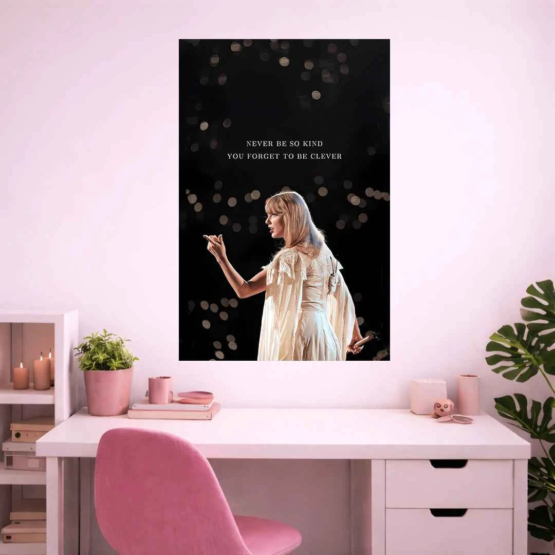 NEVER BE SO KIND POSTER | GIRL BOSS POSTER
