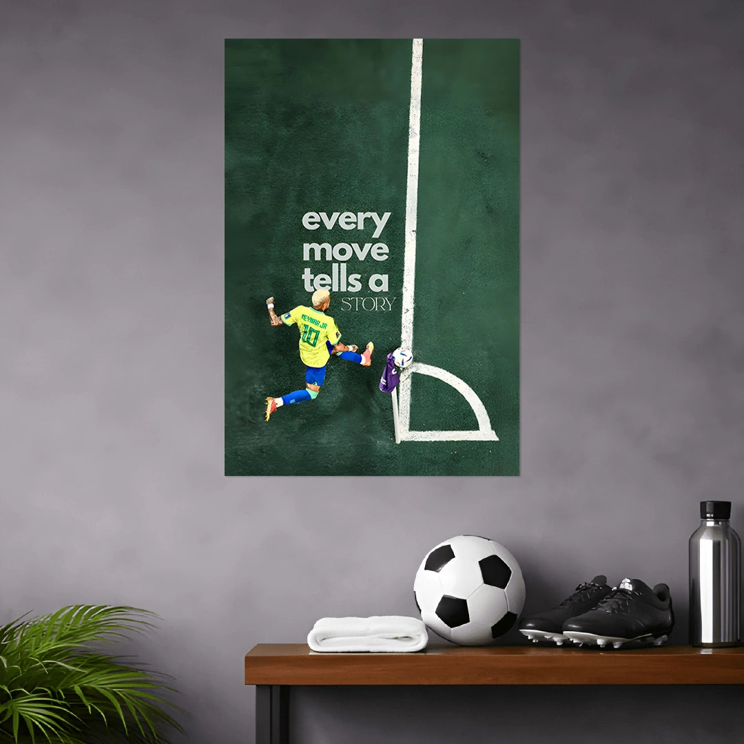 NEYMAR JR. POSTER - 8 | FOOTBALL POSTERS