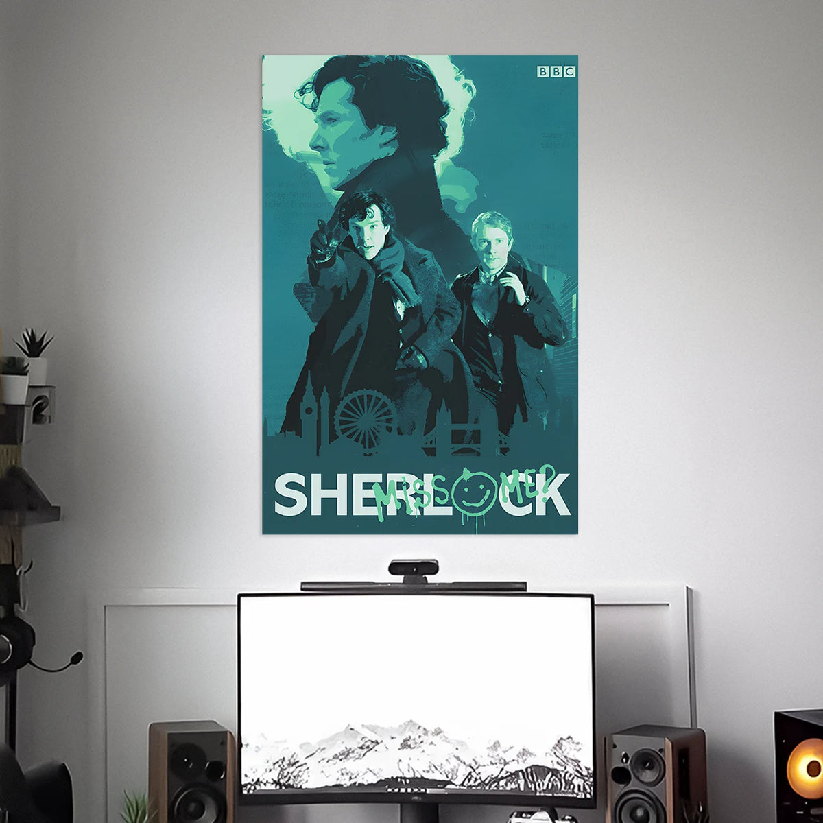 SHERLOCK HOMES POSTER - 1 | WEB SERIES POSTERS BLUMUN