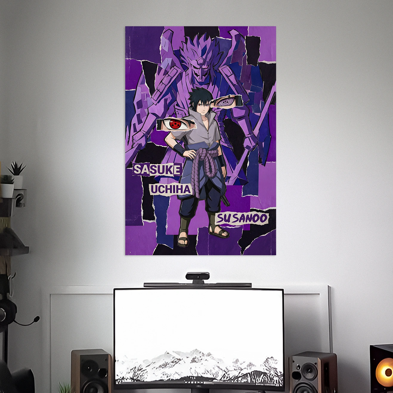 SASUKE UCHIHA POSTER - 3 | NARUTO POSTER | ANIME POSTER