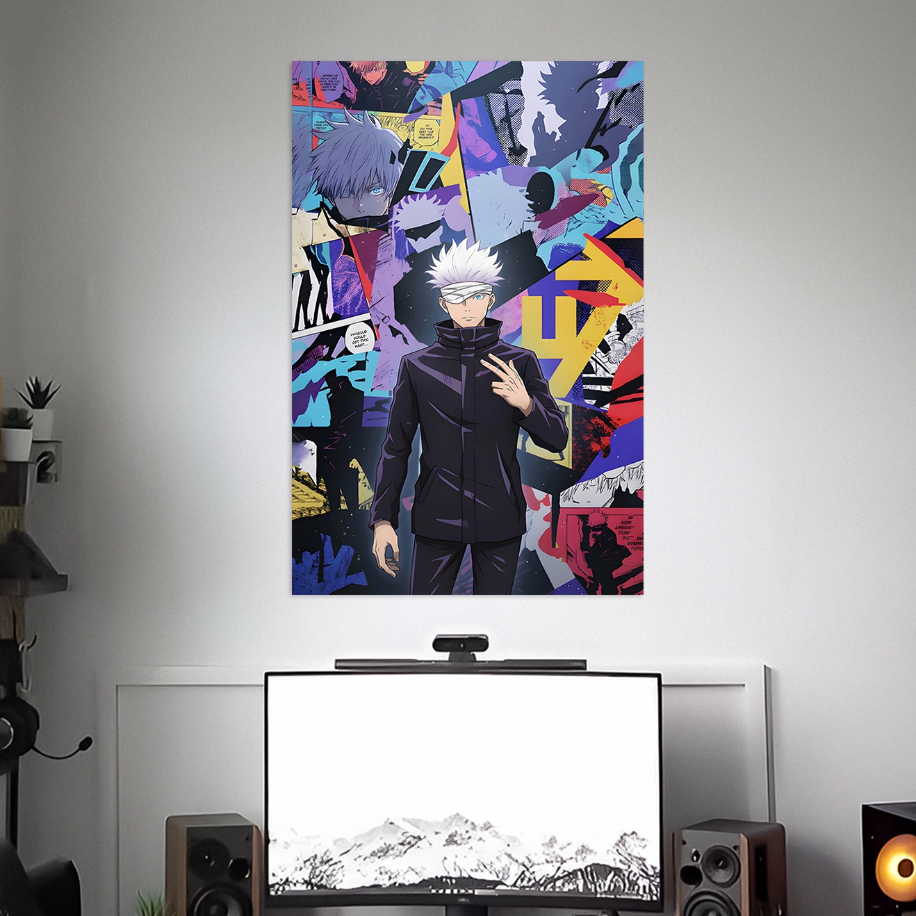 SATORU GOJO POSTER - 1 | JUJUTSU KAISEN POSTER | ANIME POSTER