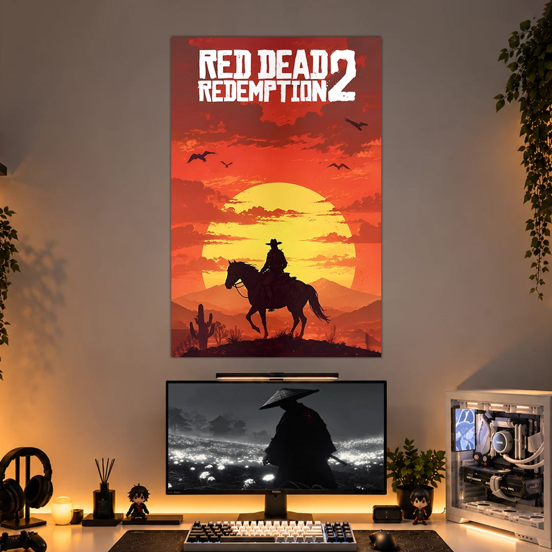 RED DEAD REDEMPTION 2 POSTER - 2 | GAMING ROOM POSTERS BLUMUN