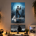 RESIDENT EVIL 4 POSTER - 1 | GAMING ROOM POSTERS BLUMUN