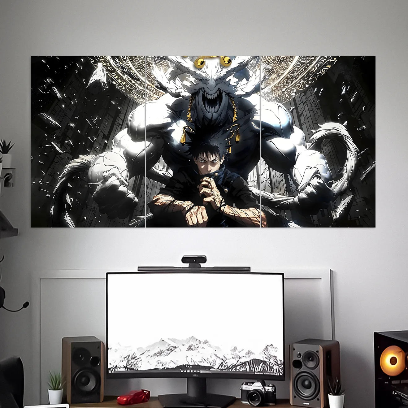 MEGUMI FUSHIGURO POSTER - 1 | JUJUTSU KAISEN POSTERS | ANIME POSTERS | 3 PIECE SET BLUMUN