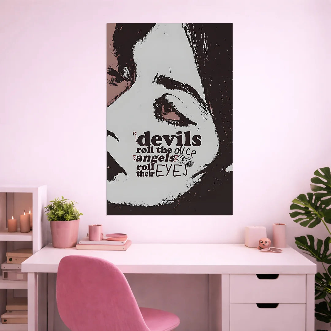 ROLL EYES POSTER | GIRL BOSS POSTERS