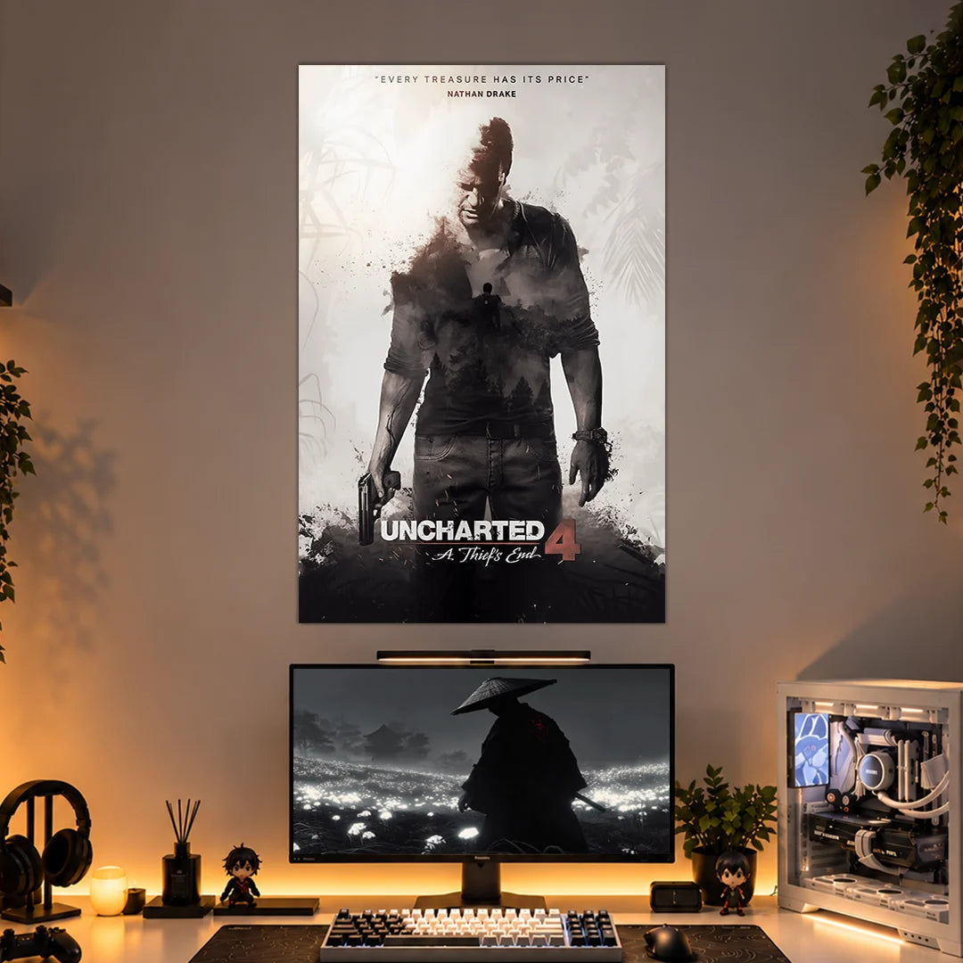 UNCHARTED 4 POSTER - 1 | GAMING ROOM POSTERS BLUMUN