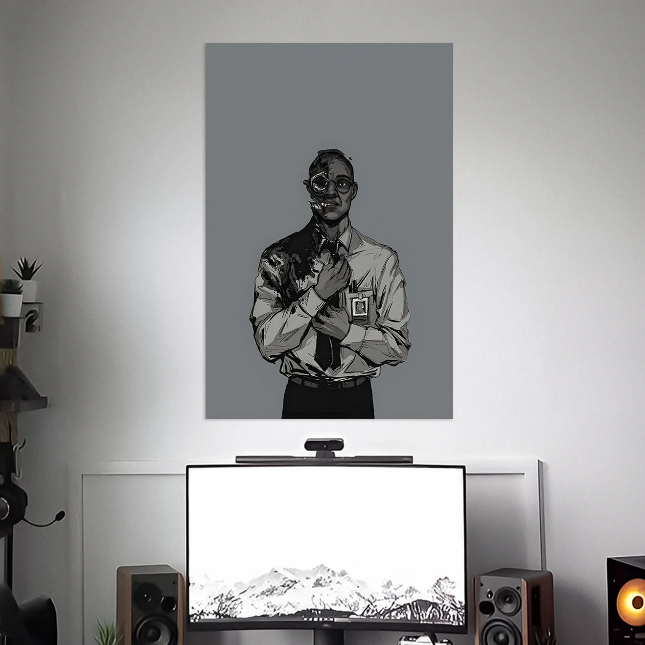 GUSTAVO FRING "GUS" POSTER - 1 | BREAKING BAD POSTERS | WEB SERIES POSTERS (Copy) BLUMUN