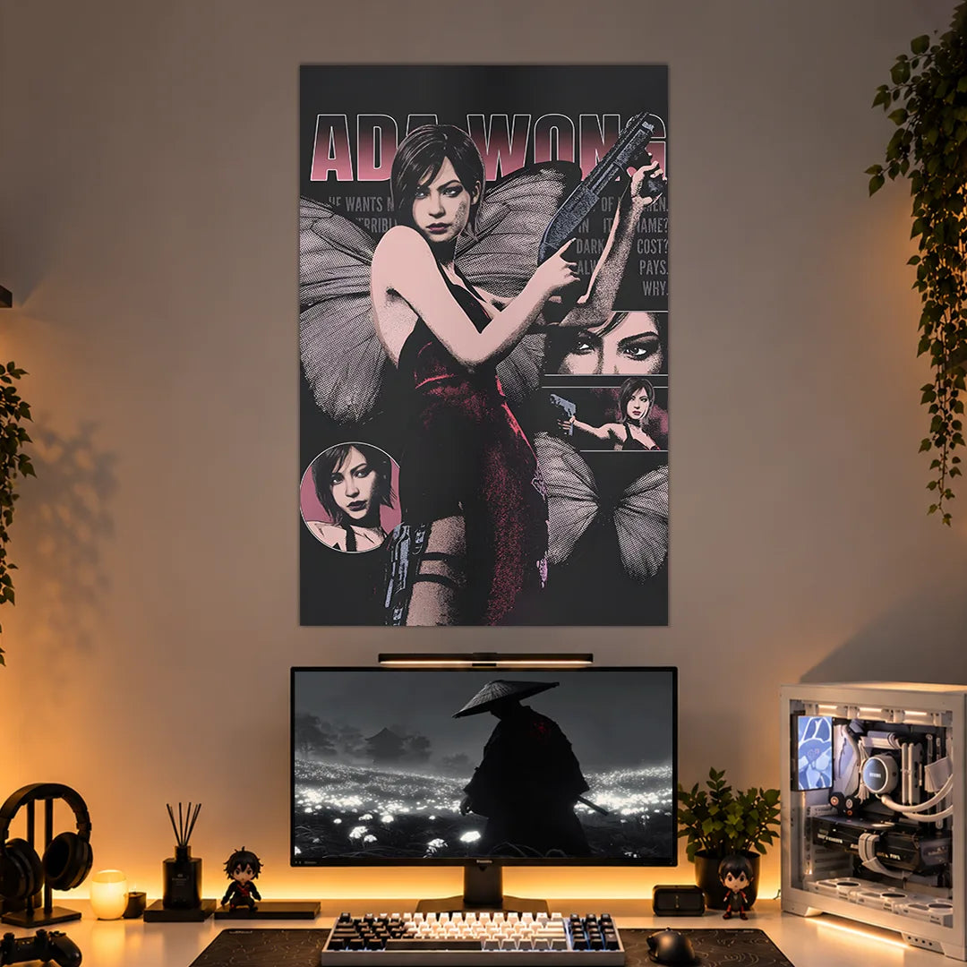 ADA WONG POSTER - 1 | RESIDENT EVIL POSTERS | GAMING ROOM POSTERS BLUMUN