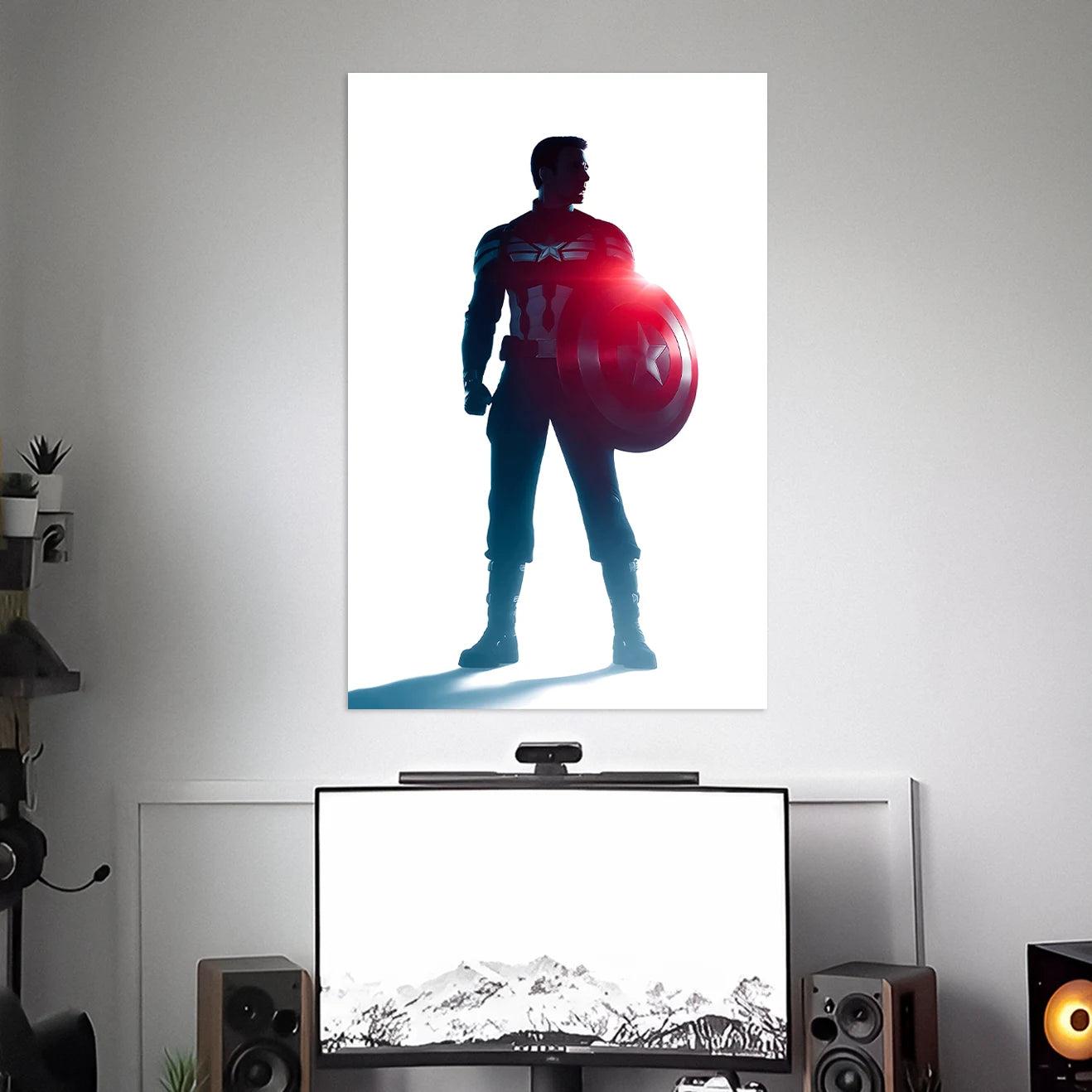 CAPTAIN AMERICA POSTER - 3 | MARVEL POSTERS BLUMUN