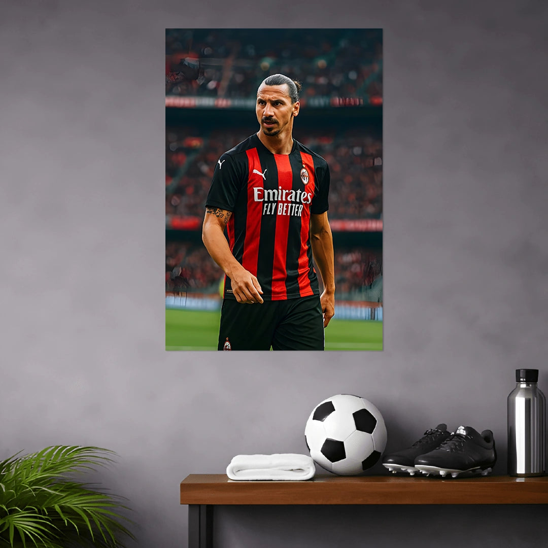 ZLATAN IBRAHIMOVIC POSTER - 3 | FOOTBALL POSTERS