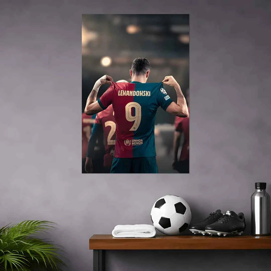 ROBERT LEWANDOWSKI POSTER - 18 | FOOTBALL POSTERS