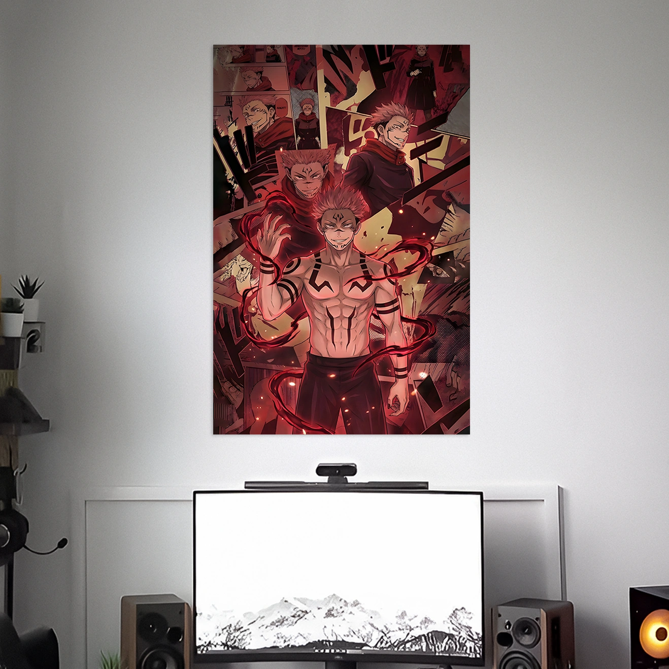 RYOMEN SUKUNA POSTER - 1 | JUJUTSU KAISEN POSTER | ANIME POSTER