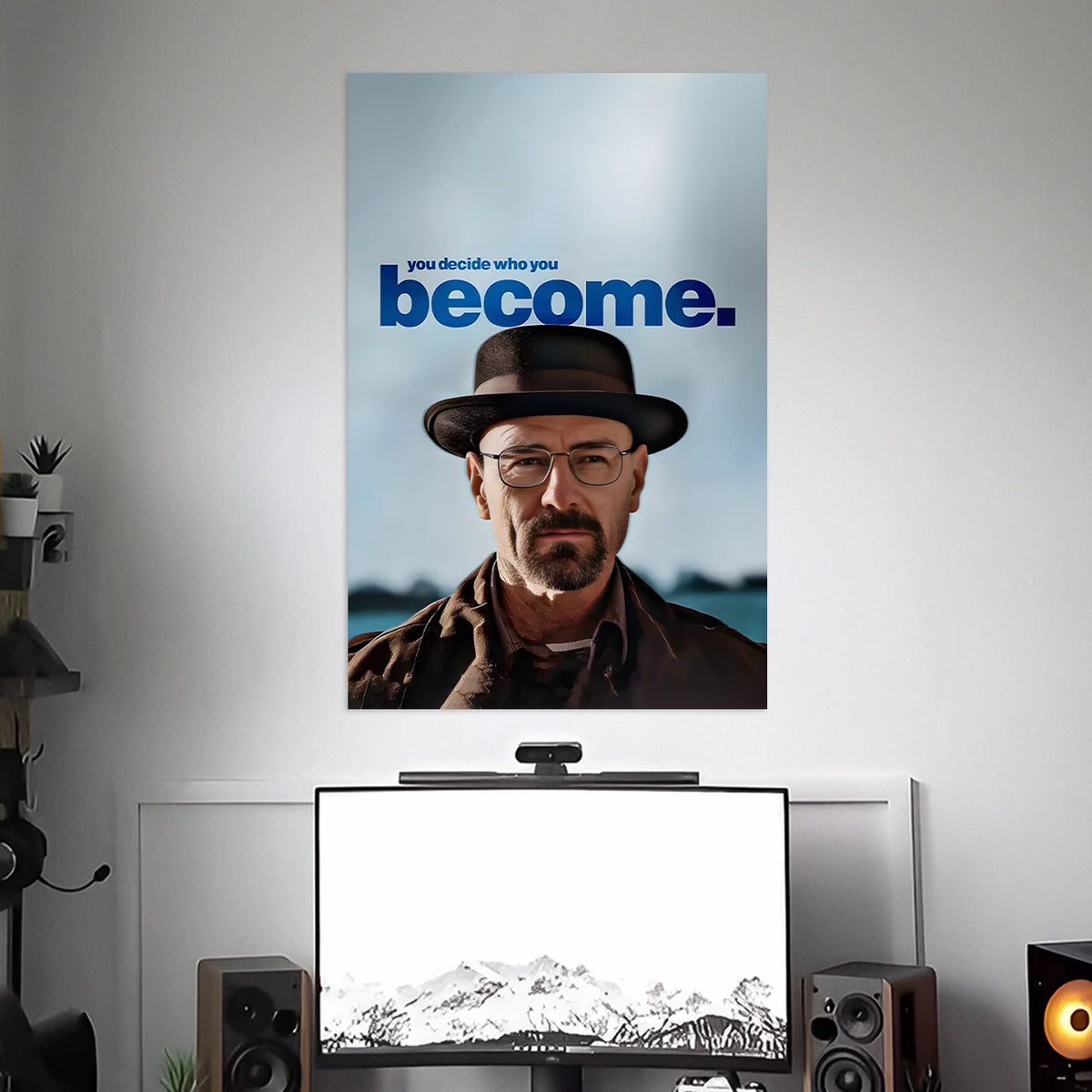 WALTER WHITE POSTER - 2 | BREAKING BAD POSTERS | WEB SERIES POSTERS BLUMUN