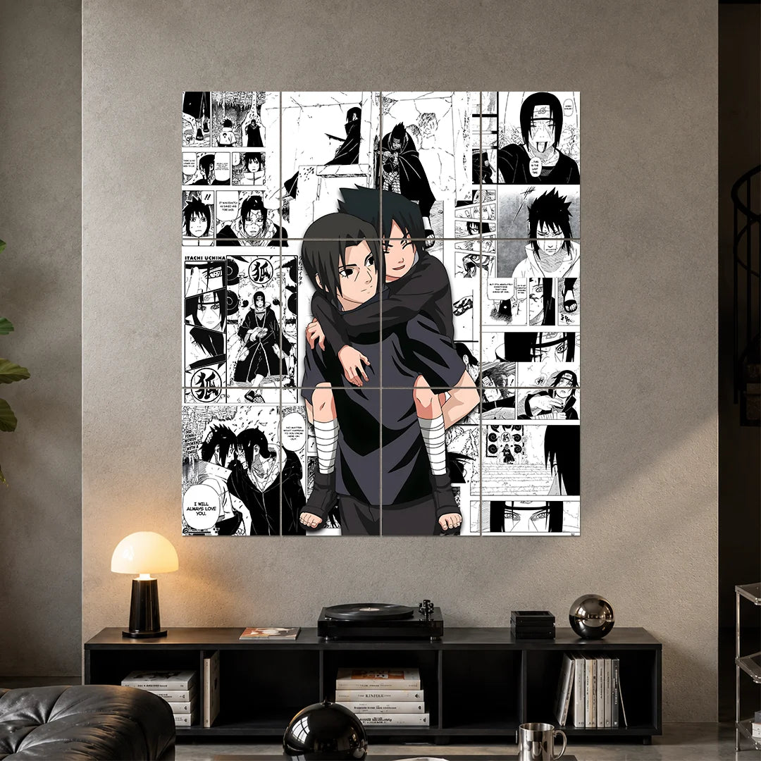 ITACHI & SASUKE POSTER - 1 | NAUTO POSTERS | ANIME POSTERS | 12 PIECE SET BLUMUN