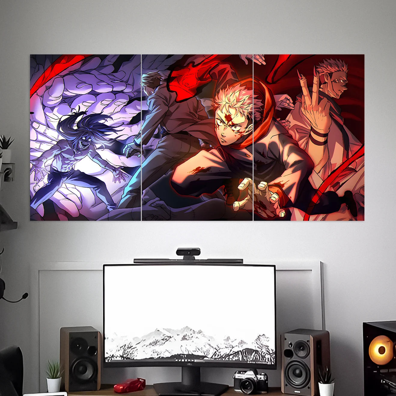 JUJUTSU KISEN POSTERS - 9 | ANIME POSTERS | 3 PIECE SET BLUMUN