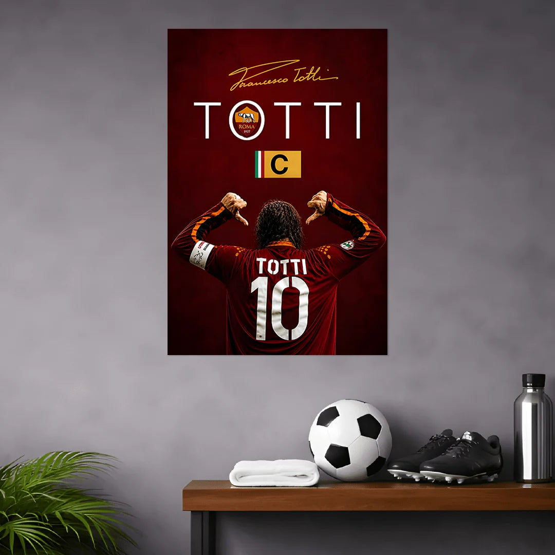 FRANCESCO TOTTI POSTER - 1 | FOOTBALL POSTERS