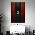 FERRARI EMBLEM POSTER - 2 | CAR POSTERS BLUMUN