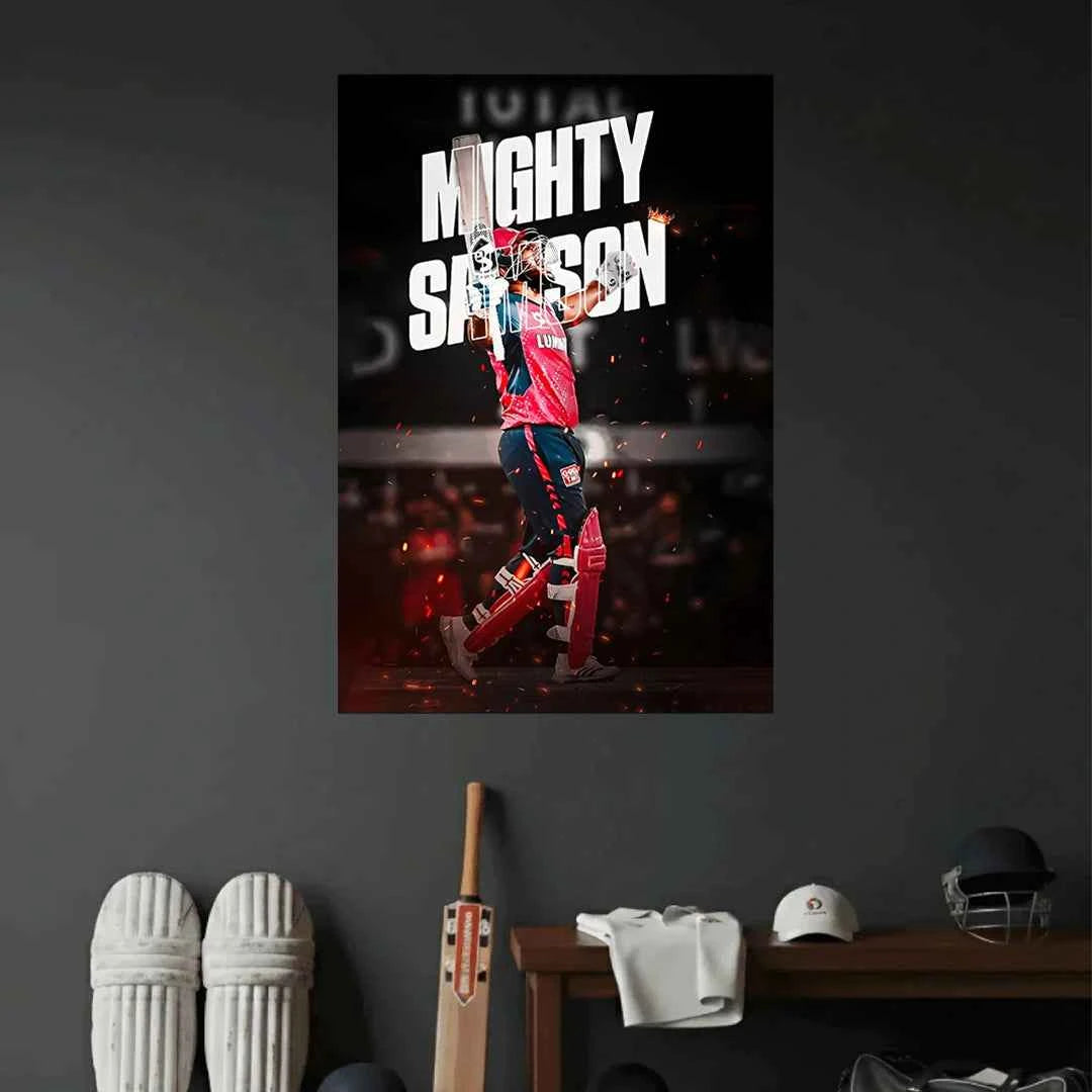 SANJU SAMSON POSTER - 13 | CRICKET POSTERS