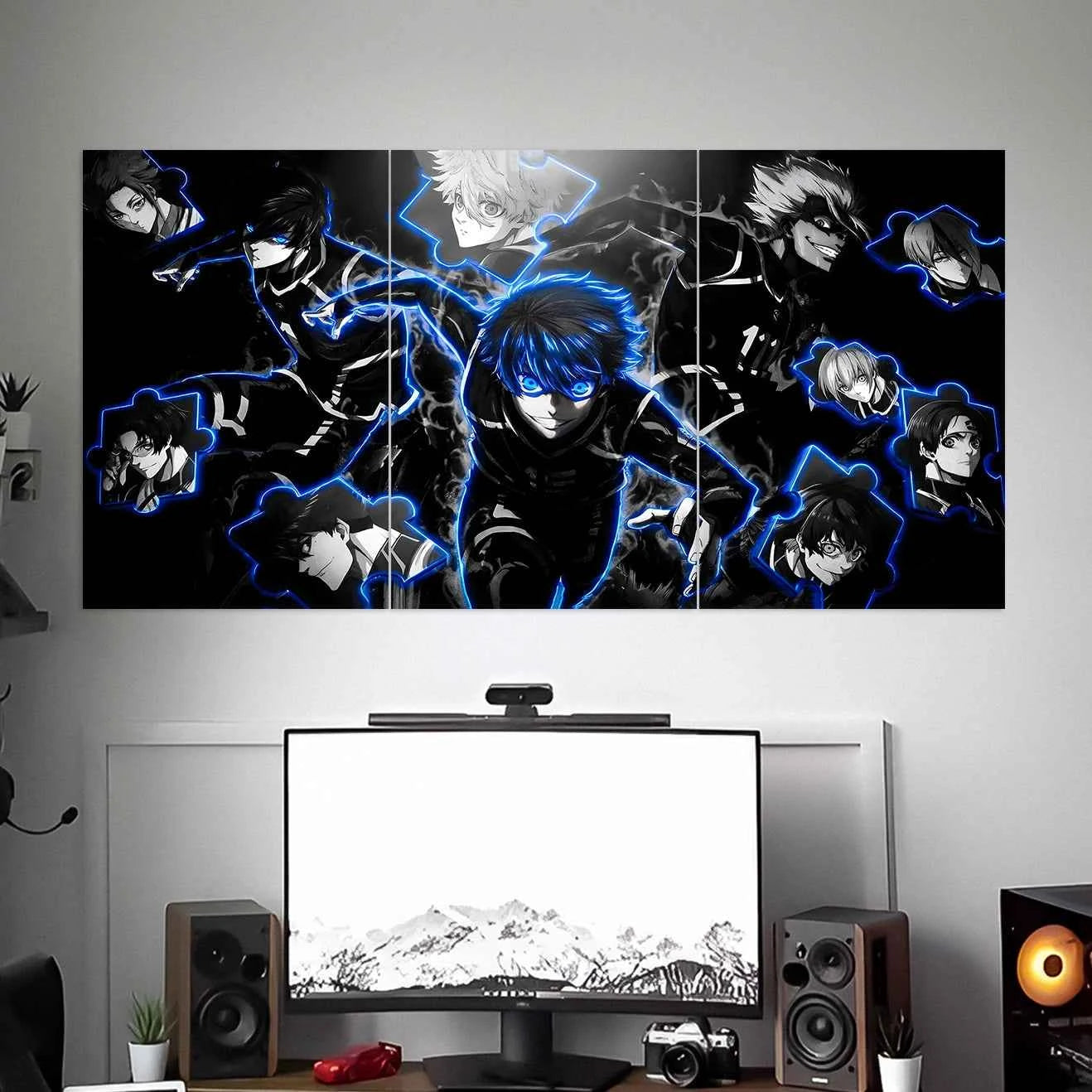 BLUE LOCK POSTERS - 2 | ANIME POSTERS | 3 PIECE SET