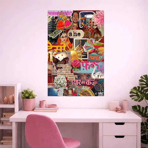 DESI CORE POSTER | GIRL BOSS POSTER