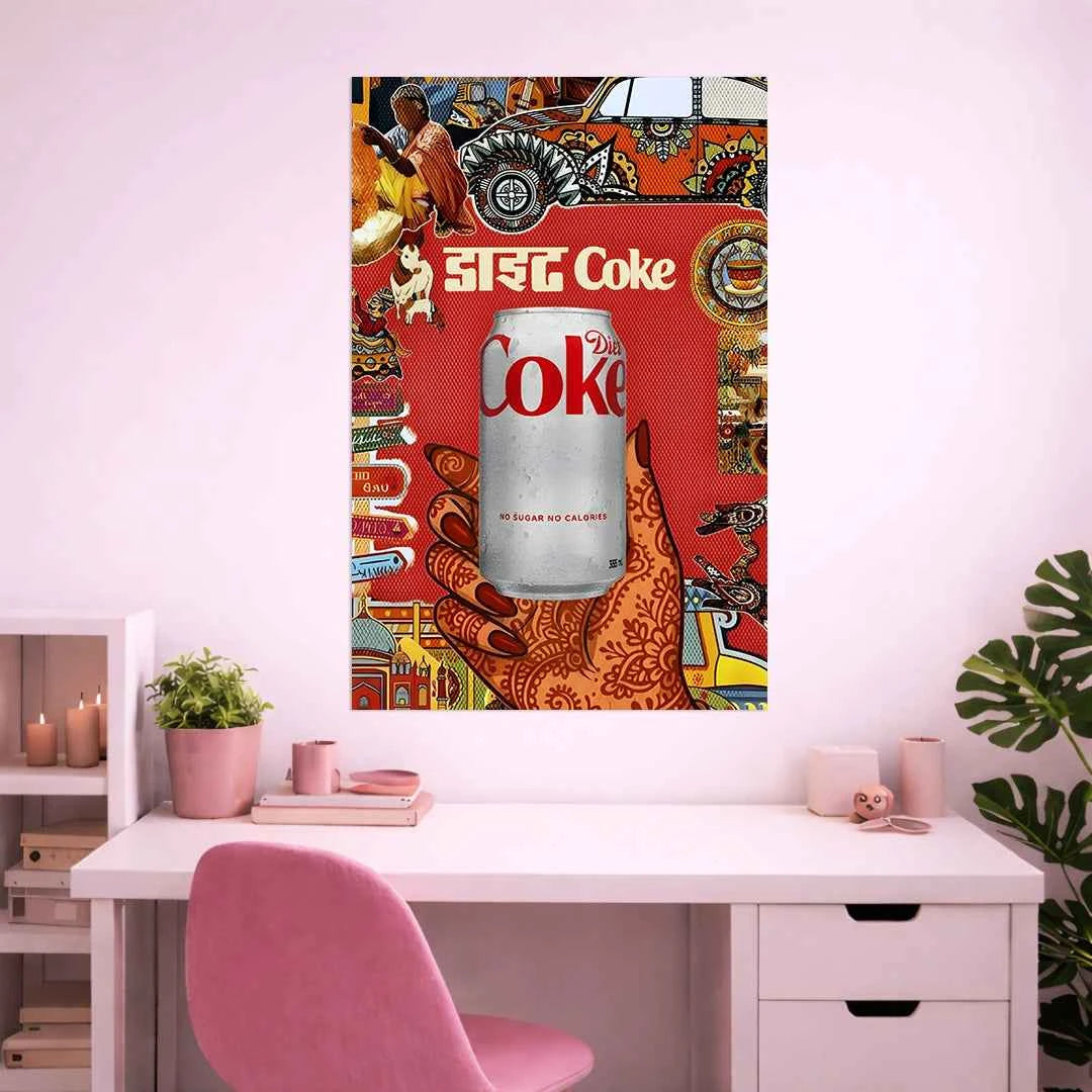 DIET COKE POSTER | GIRL BOSS POSTER