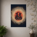 LORD GANESHA POSTER - 3 | DEVOTIONAL POSTERS BLUMUN