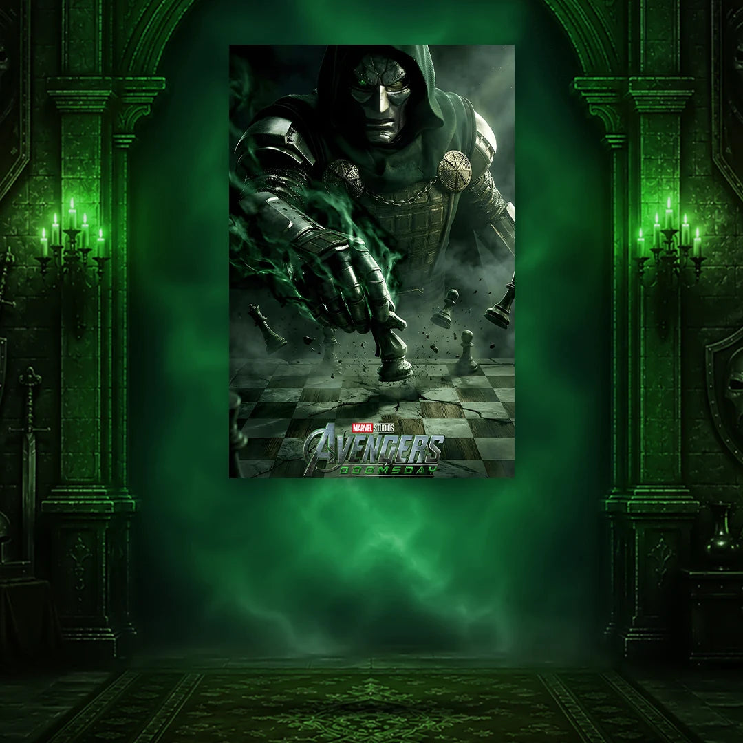 DR. DOOM POSTER - 3 | AVENGERS DOOMSDAY POSTERS | MARVEL POSTERS BLUMUN