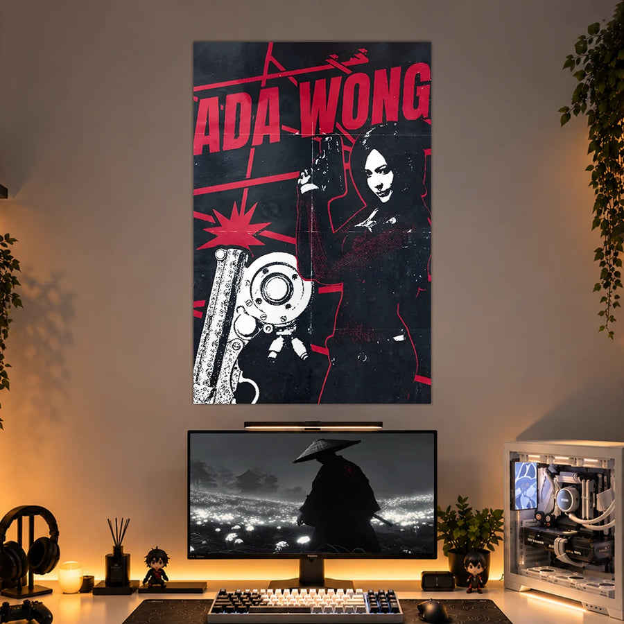 ADA WONG POSTER - 2 | RESIDENT EVIL POSTERS | GAMING ROOM POSTERS