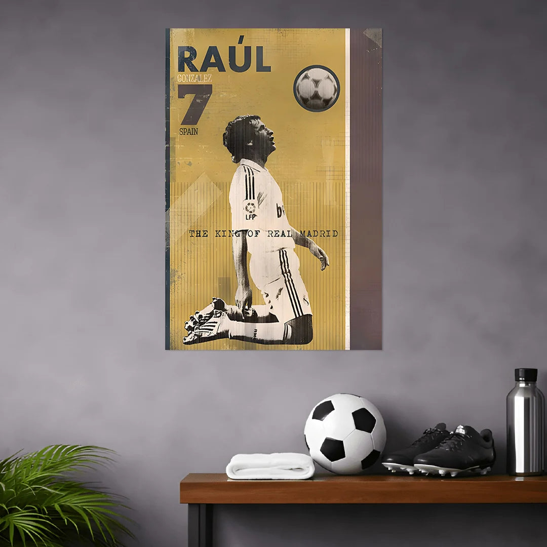 RAUL POSTER - 1 | FOOTBALL POSTERS  | BLUMUN